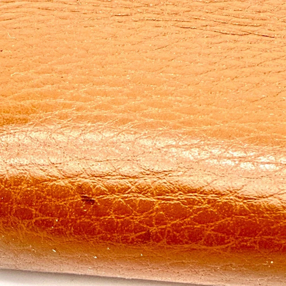 Michael Kors Womens Continental Zip Wallet Brown‎ Pebbled Leather